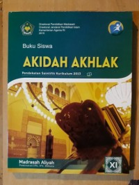Image of Buku Siswa Akidah Akhlak Kelas XI MA