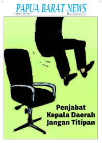 Image of PAPUA BARAT NEWS 11 APRIL 2022