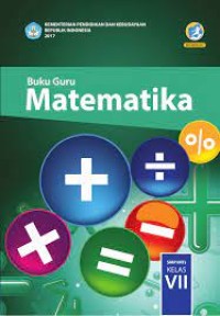 Image of BUKU GURU MATEMATIKA SMP/MTS KELAS VII