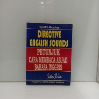 Image of Directive English Sounds : Petunjuk cra membaca abjad bahasa inggris Sistem 30 jam