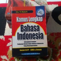 Image of Kamus Lengkap Bahasa Indonesia