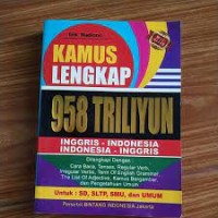 Image of Kamus Lengkap 958 Triliyun